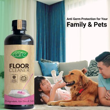 EKAM ECO: Zerodor Care Natural Floor Cleaner for Floor Tiles & Mirror - 5Ltr