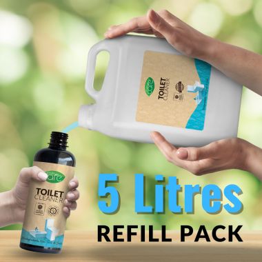 EKAM ECO: Zerodor CARE - Natural Toilet Cleaner Pack of 5 Ltrs