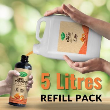 EKAM ECO: Zerodor Care Multi-Purpose Cleaner with Fruit Extract - 5Ltr