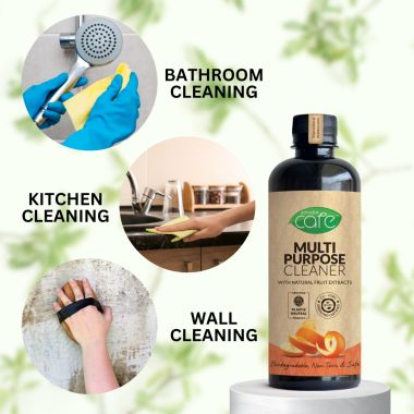 EKAM ECO: Zerodor Care Multi-Purpose Cleaner with Fruit Extract - 5Ltr