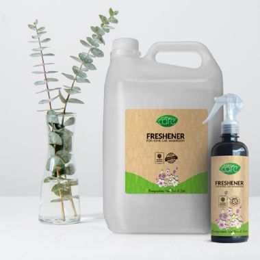 EKAM ECO: Zerodor Care Multipurpose Natural Freshener Spray for Home, Car & Washroom - 5Ltr