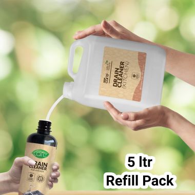 EKAM ECO: Zerodor Care Kitchen Drain Cleaner and Clog Remover - 5Ltr