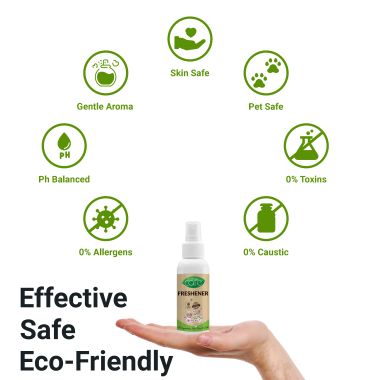 EKAM ECO: Zerodor Care Natural Fragrance Non Toxic Home Car And Toilet Freshener - 100ml