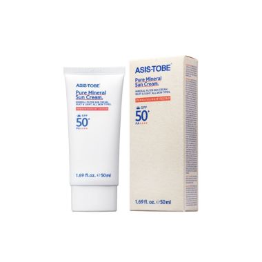 ASIS-TOBE: Pure Mineral Sun Cream SPF 50+ PA++++ - 50ml
