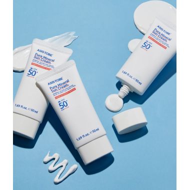 ASIS-TOBE: Pure Mineral Sun Cream SPF 50+ PA++++ - 50ml