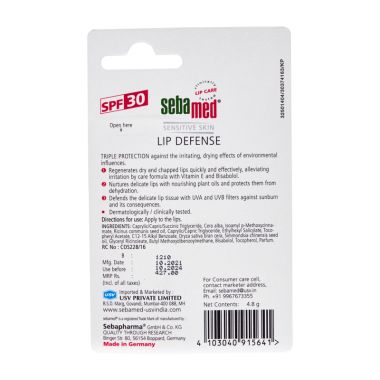 SEBAMED: Lip Care Defense - 4.8 gm