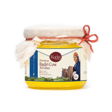 KUDEJ: Himalayan Desi Badri Cow A2 Ghee - 250ml