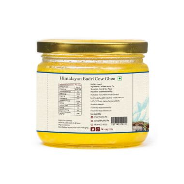 KUDEJ: Himalayan Desi Badri Cow A2 Ghee - 250ml