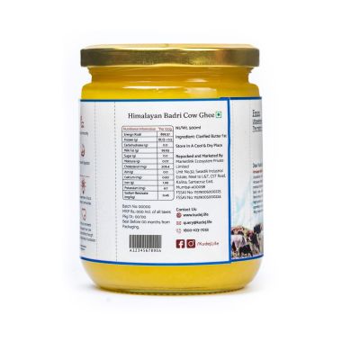 KUDEJ: Himalayan Desi Badri Cow A2 Ghee - 500ml