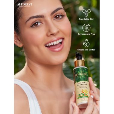 AFFOREST: Green Coffee Sun Protector  - 75gm