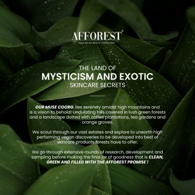 AFFOREST: Green Coffee Whipped Clay Mask  - 50gm