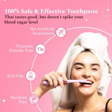 Perfora: Dream Sweet Toothpaste (Diabetic Safe) - Jamun Mint - 150gm