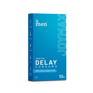 ForMen: JoyMax Ultra Thin Delay Condoms - 10Sachets
