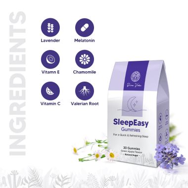 Pura Vida: SleepEasy Gummies - 10mg Melatonin Sleep Gummies - 30 Gummies