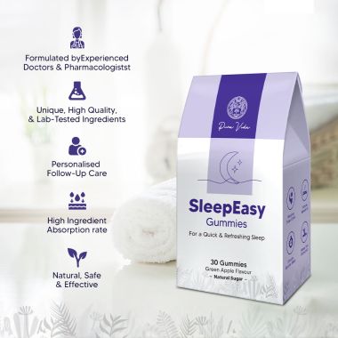 Pura Vida: SleepEasy Gummies - 10mg Melatonin Sleep Gummies - 30 Gummies