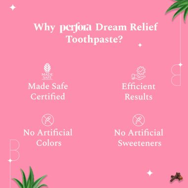 Perfora: Dream Sweet Toothpaste (Diabetic Safe) - Jamun Mint - 150gm