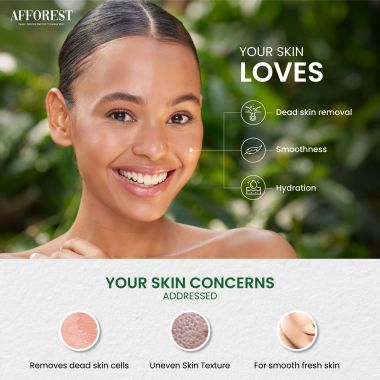 AFFOREST: Green Coffee Hydrating Face Scrub  - 50gm