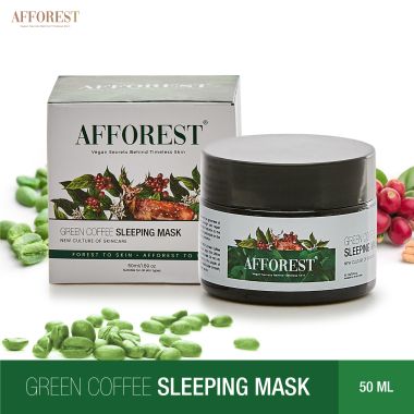 AFFOREST: Green Coffee Sleeping Mask  - 50gm