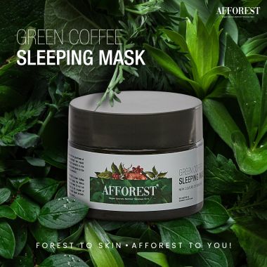 AFFOREST: Green Coffee Sleeping Mask  - 50gm
