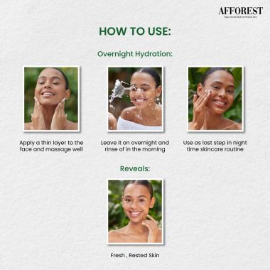 AFFOREST: Green Coffee Sleeping Mask  - 50gm