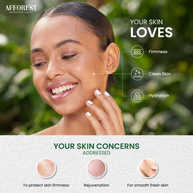 AFFOREST: Green Coffee Whipped Clay Mask  - 50gm