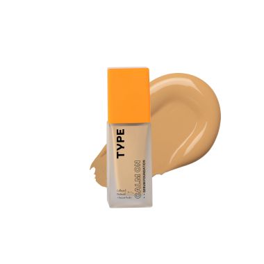 Type Beauty: Calm On Serum Foundation For Sensetive Skin & Redness - Biscotti - 3Oml