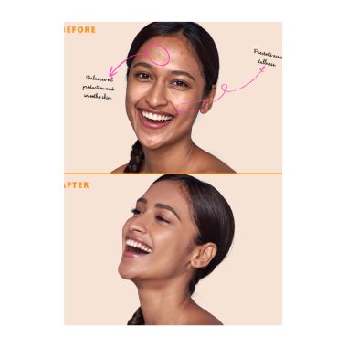 Type Beauty: Matte Up Serum Foundation For Oily & Acne Prone Skin Spf 50, Pa++++ - Biscotti - 30Ml
