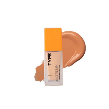 Type Beauty: Matte Up Serum Foundation For Oily & Acne Prone Skin Spf 50, Pa++++ - Waffle - 30Ml
