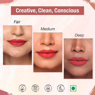 TNW - The Natural Wash: Matte Velvet Longstay Liquid Lipstick - 02 - Spicy Coral - 5ml