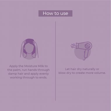 Ashba Botanics: Curl Moisture Milk For Curly Wavy Hair - 237ml