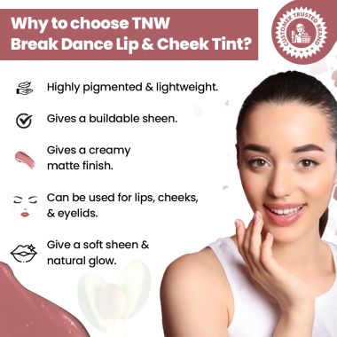 TNW - The Natural Wash: Break Dance- Lip And Cheek Tint