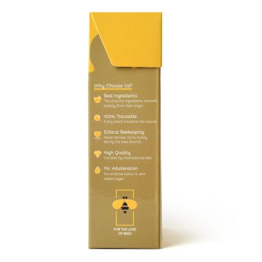 Honey Twigs: Vanilla Infused Honey - 240gm - 30 Sachets