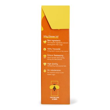 Honey Twigs: Ginger Infused Honey - 240gm - 30 Sachets