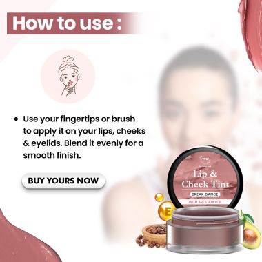 TNW - The Natural Wash: Break Dance- Lip And Cheek Tint