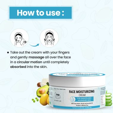 TNW - The Natural Wash: Face Moisturizing Cream- 50gm