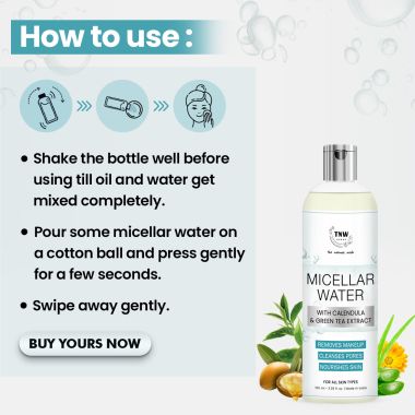 TNW - The Natural Wash: Micellar Water-100ml