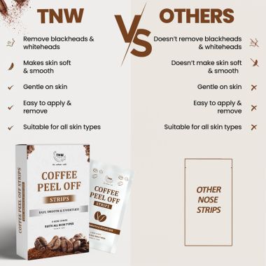 TNW - The Natural Wash: Coffee Peel Off Nose Strips