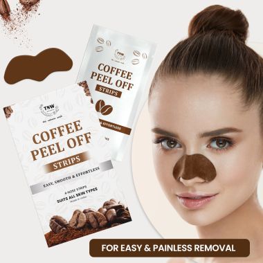 TNW - The Natural Wash: Coffee Peel Off Nose Strips