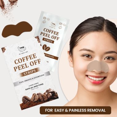 TNW - The Natural Wash: Coffee Peel Off Nose Strips