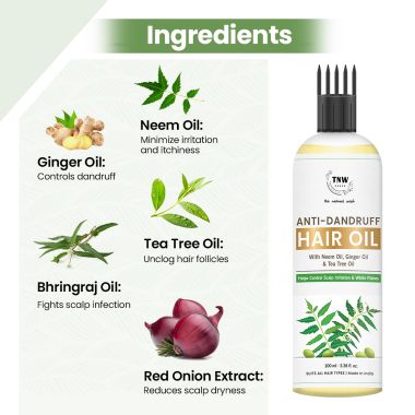 TNW - The Natural Wash: Anti-Dandruff Oil-100ml