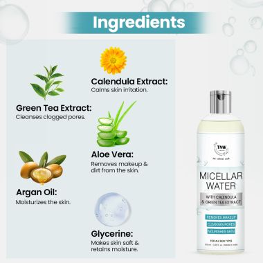 TNW - The Natural Wash: Micellar Water-100ml