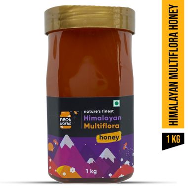 Honey Twigs: NectWorks Himalayan Multi Floral Multi Flora Honey - 1Kg