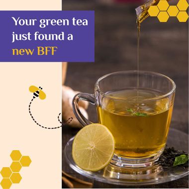 Honey Twigs: Combo - Himalayan Multi Floral Honey, Litchi Honey, Cinnamon Honey, Lemon Honey, Turmeric Honey & Vanilla Honey - Pack of 6 - 60 Sachets