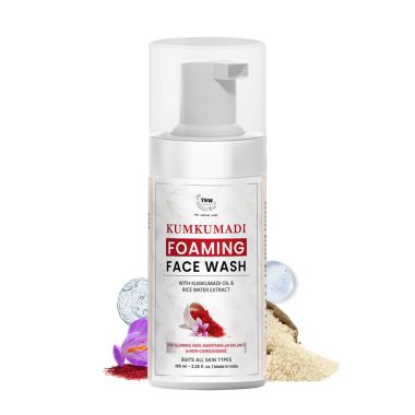 TNW - The Natural Wash: Kumkumadi Foaming Facewash-100ml