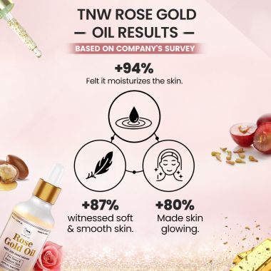 TNW - The Natural Wash: Rose Gold Oil- 15ml
