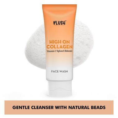 Plush: High on Collagen Gentle Face Wash with Niacinamide - 100ml