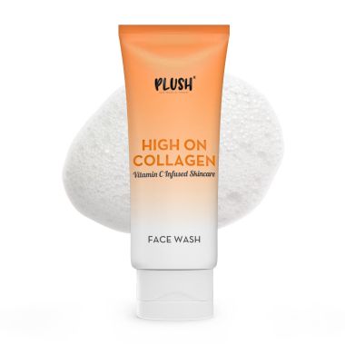 Plush: High on Collagen Gentle Face Wash with Niacinamide - 100ml