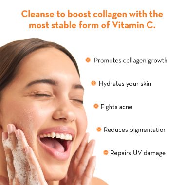 Plush: High on Collagen Gentle Face Wash with Niacinamide - 100ml