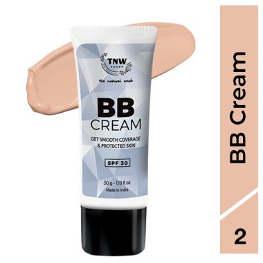 TNW - The Natural Wash: BB Cream Medium Shade - 30 gm