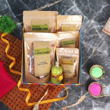 Foodcloud: Holi Hai Treats Box - Pack of 5